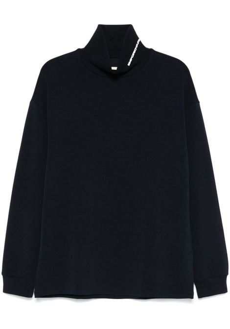 Black logo-print sweatshirt Emporio armani - men